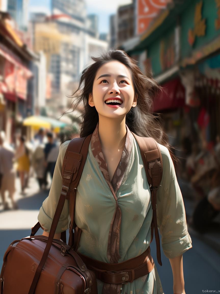 高考结束挑行李回家的女生发声：青春成长与自立自强的缩影